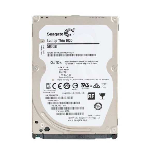 Seagate Thin 500 Go  7200 RPM 2.5 REC