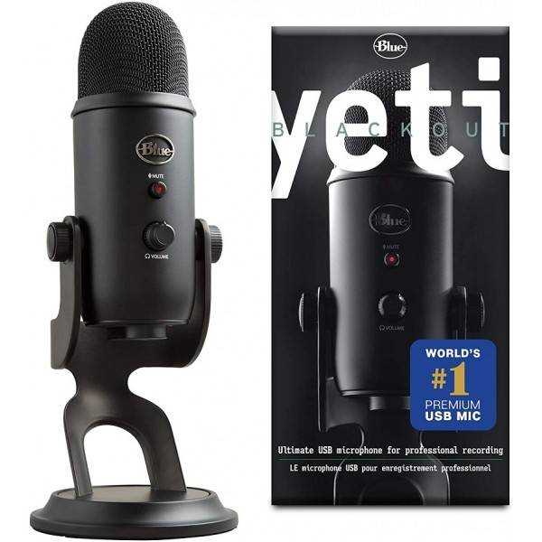 LOGITECH - Microphone usb - blue yeti - nano premium pour enregistrement,  streaming, gaming, podcast sur pc ou mac - gris