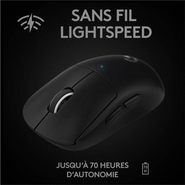Logitech Wireless Gaming Pro X Superlight Noir – Image 3