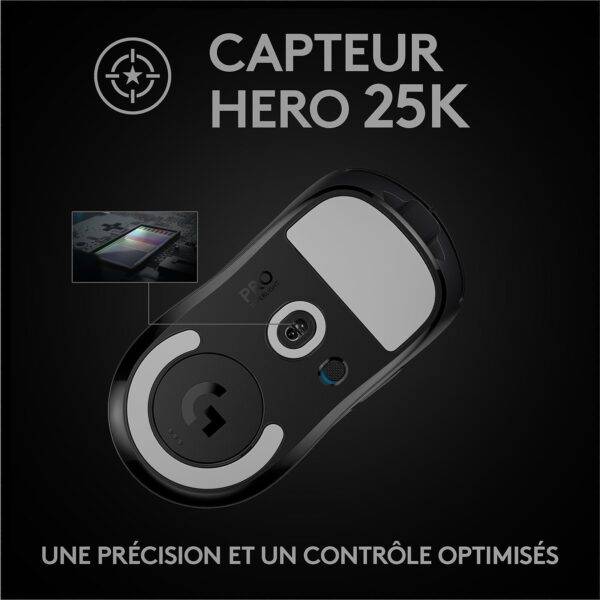 Logitech Wireless Gaming Pro X Superlight Noir – Image 4