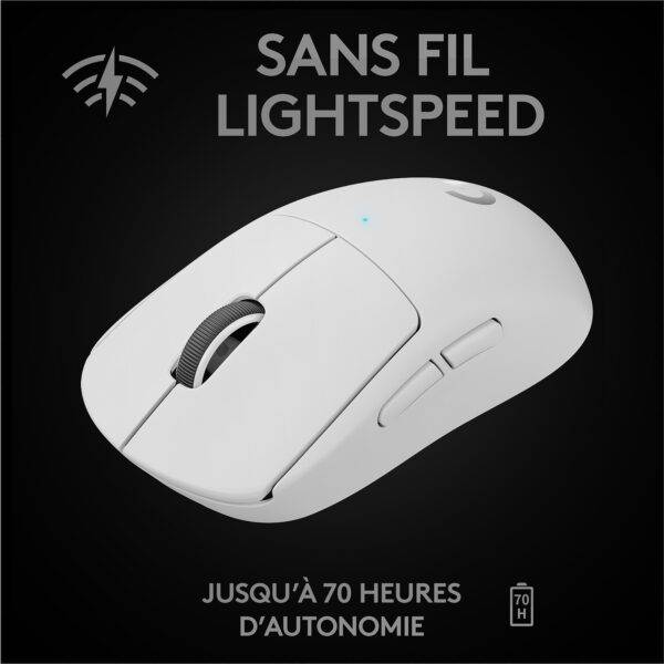 Logitech Wireless Gaming Pro X Superlight (Blanc) – Image 4