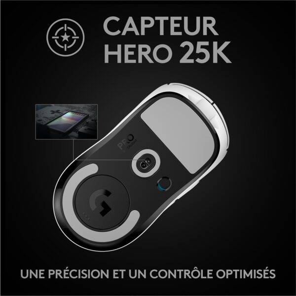 Logitech Wireless Gaming Pro X Superlight (Blanc) – Image 5