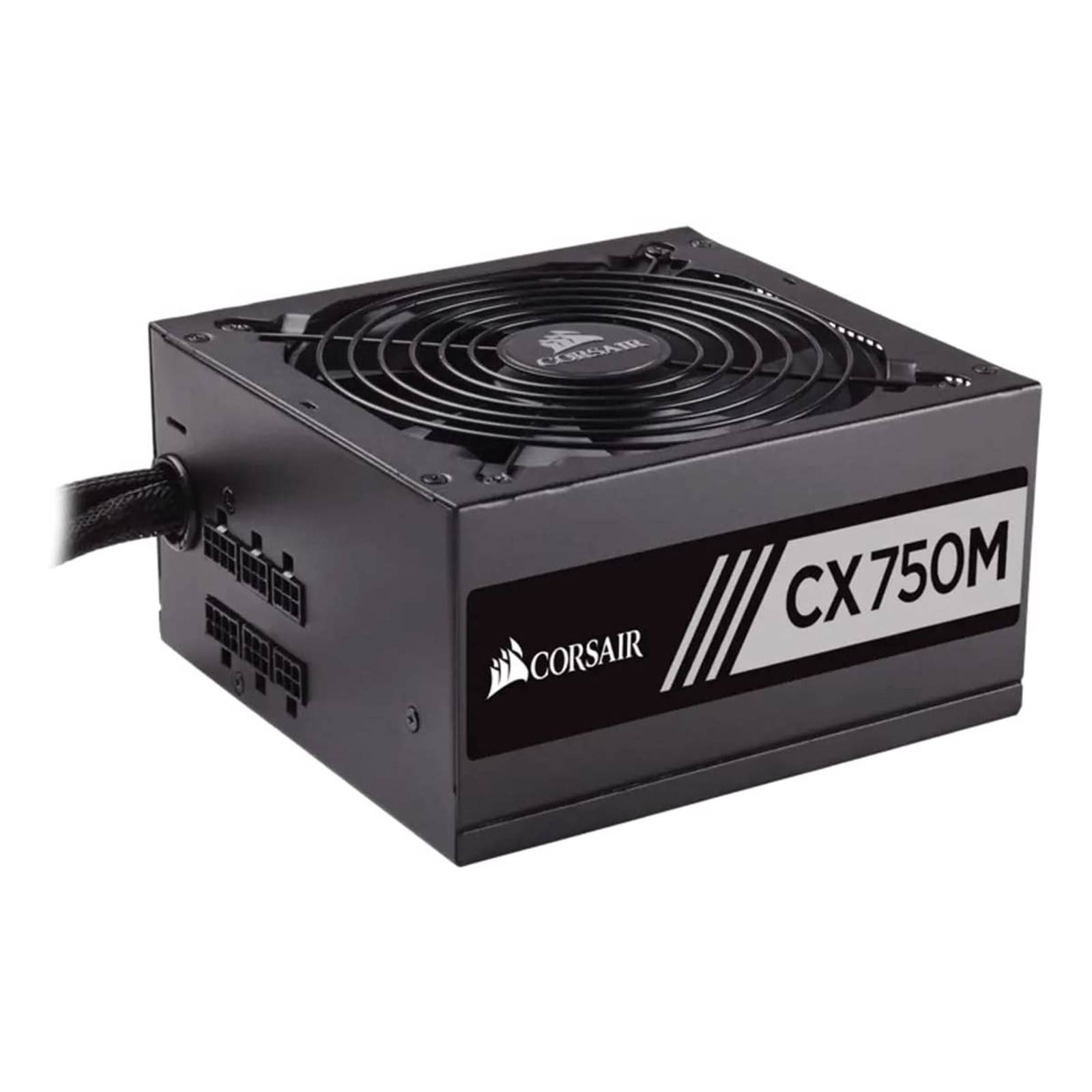 Corsair CX750M Alimentation PC (Semi-Modulaire, 80 PLUS Bronze, 750 Watt,  EU) Noir CP-9020061-EU – Materiel Maroc (Pc)