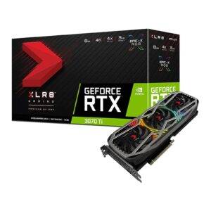PNY RTX 3070 Ti 8Go XLR8 Gaming Triple Fan Revel Epic-X RGB Noir