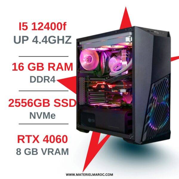 PC GAMER Dark I5 12400F