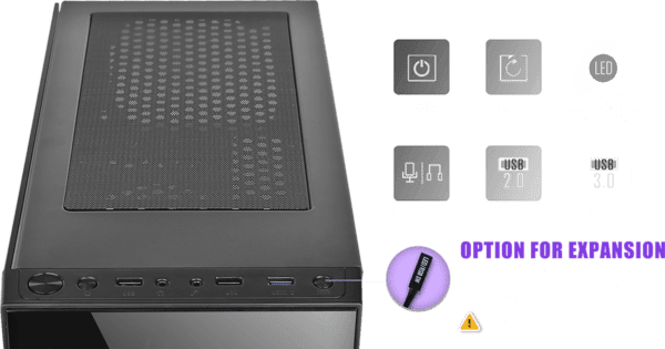 PC Gamer ECO- Ryzen 5 5600G 16GB DDR4 3600MHZ- SSD256GB  WIN 11 PRO VEGA 7 – Image 5