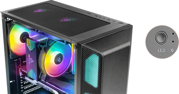 PC Gamer ECO- Ryzen 5 5600G 16GB DDR4 3600MHZ- SSD256GB  WIN 11 PRO VEGA 7 – Image 2