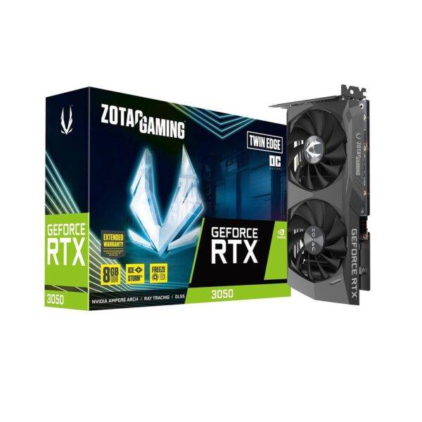 ZOTAC GeForce RTX 3050 Twin Edge OC  8GB GDDR6