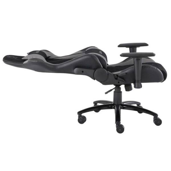 CHAISE GAMING ALLYTALE JULIA BLACK/ GRIS – Image 3