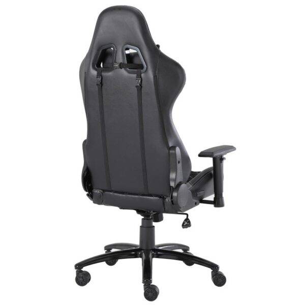 CHAISE GAMING ALLYTALE JULIA BLACK/ GRIS – Image 4