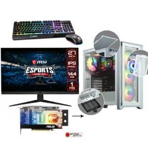 SETUP GHOSTWIRE -ASUS TUF 27 IPS 144HZ-165HZ - i7 RTX 3070 Kit Watercooling CPU + GPU - PC Sur mesure .