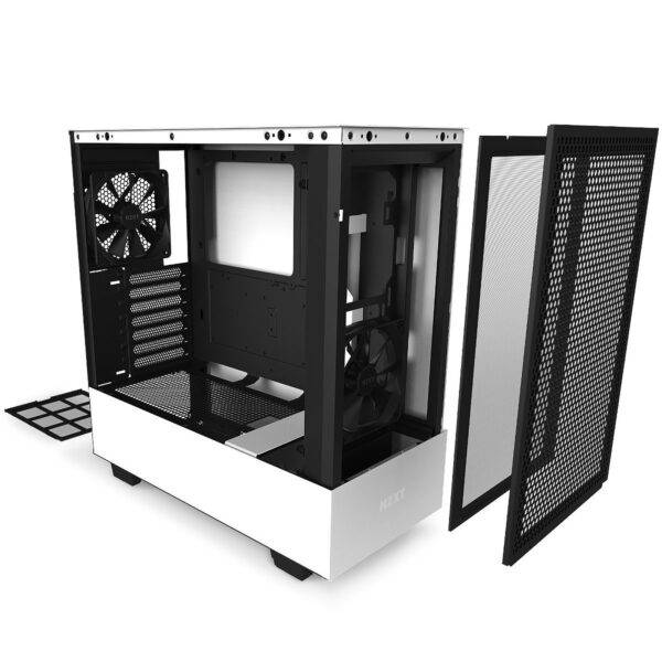 NZXT H510 Flow Blanc-noir – Image 5