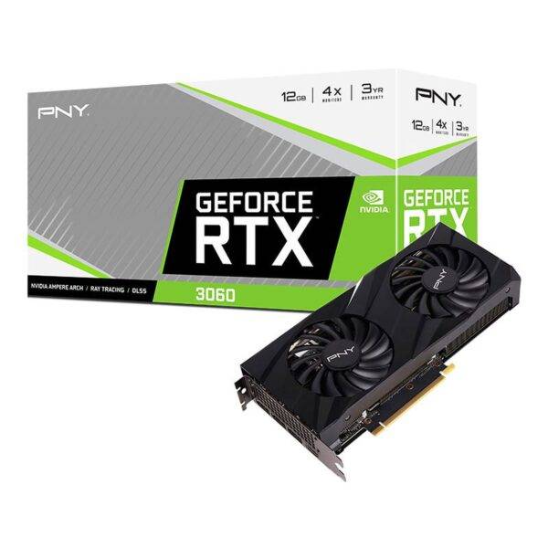 PNY GeForce RTX 3060 12GB VERTO Dual Fan – Image 5