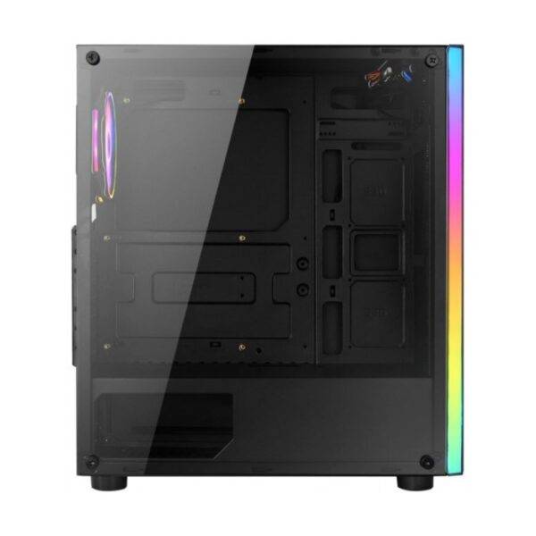 L-Link Neta ARGB Cristal USB 3.0 BLACK – Image 2