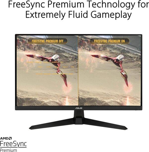 ASUS TUF Gaming VG277Q1A - eSport 27" FHD - Dalle VA -incurvée 165Hz - 1ms - 1920x1080 - 350cd/m² - Display Port & 2x HDMI - Haut-parleurs - AMD FreeSync Premium - Extreme Low Motion Blur – Image 2