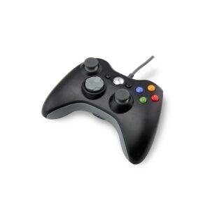 Manette USB pour  PC Windows filaire& PC Windows filaire et XBOX  - 2.20m - Noire