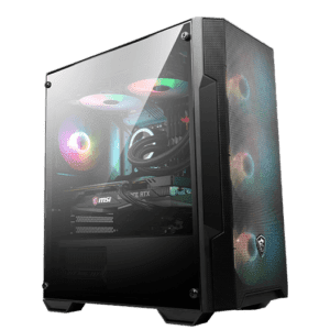 MSI MAG FORGE M100A AUTO RGB 4 FAN INCLUS