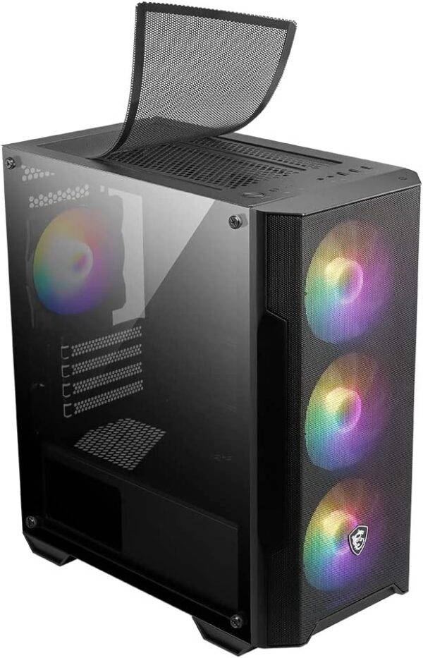 MSI MAG FORGE M100A AUTO RGB 4 FAN INCLUS – Image 3
