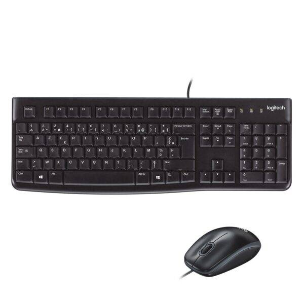 Logitech Desktop MK120 Ensemble souris + clavier (AZERTY Français)