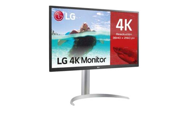MONITOR 27" HDMI DISPLAYPORT USB-C LG 27UP550N-W 4K (3840x2160) REGULABLE