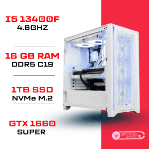 PC GAMER INTEL |I5 13400F |16GB 3200 |SSD 1TB | GTX 1660 SUPER| WIN 11