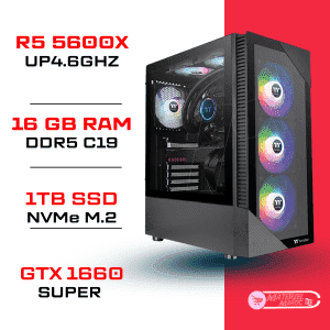 PC GAMER |R5 5600X |16GB 3200 |SSD 1TB | GTX 1660 SUPER