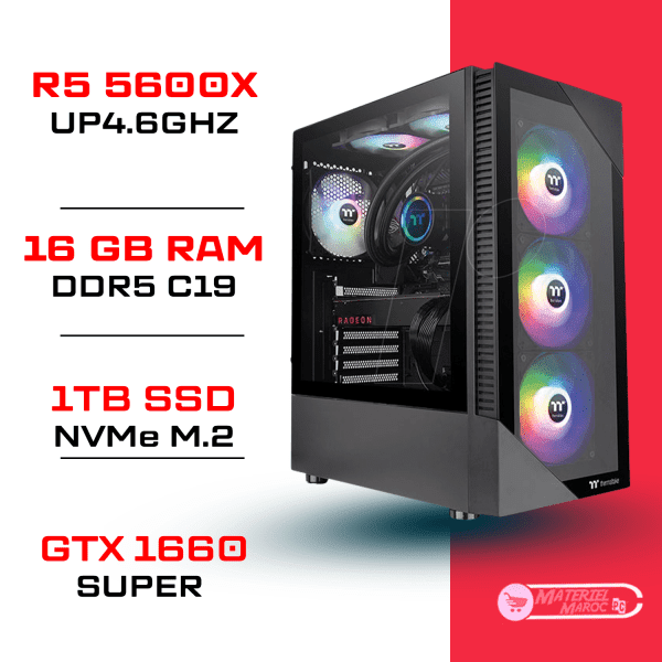 PC GAMER |R5 5600X |16GB 3200 |SSD 1TB | GTX 1660 SUPER
