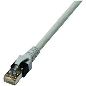 PROTEC.net Câble RJ45 catégorie 6a S/FTP 2 m (Gris)