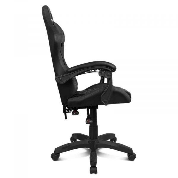 DRIFT GAMING DR35 - Chaise Professionnelle, Similicuir, Accoudoirs rembourrés, Piston Classe 3, Base en Nylon renforcé, Siège inclinable, Hauteur réglable, Coussin Lombaire/Cervical, Noir – Image 4
