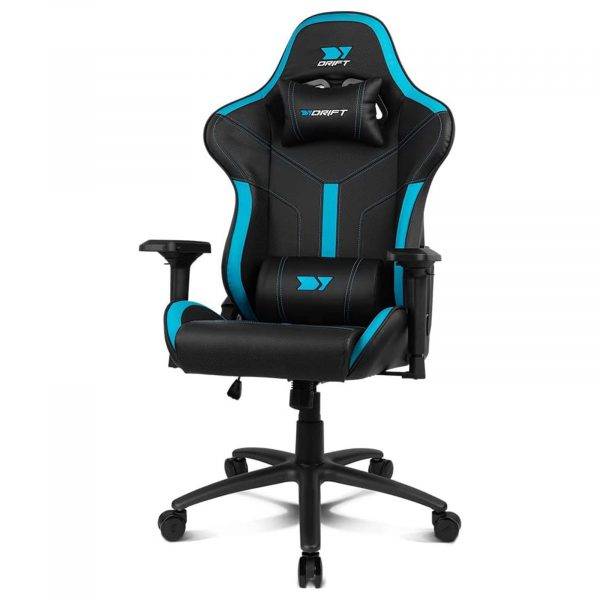 DRIFT GAMING Chair DR350 -DR350BL NOIR ET BLEU