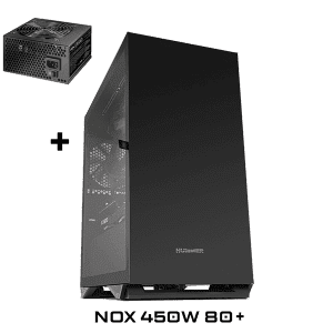 BOITER NOX HUMMER ZERO CORE BLACK EDITION+ CORE BLACK EDITION450W PSU
