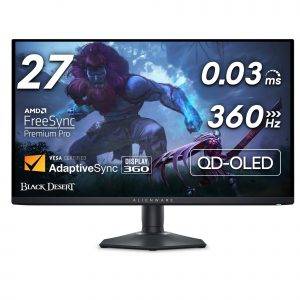 Écran de gaming QD-OLED 360 Hz Alienware 27 - AW2725DF