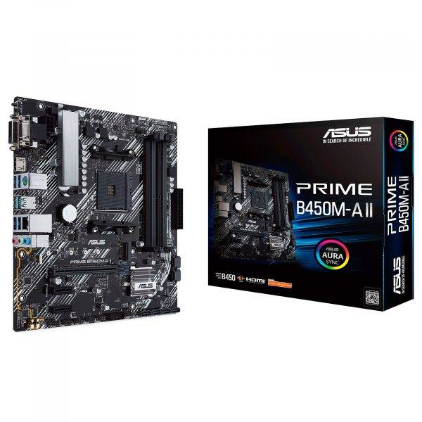 ASUS AM4 PRIME B450M-A II