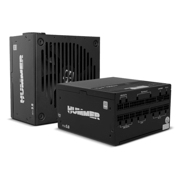 NOX HUMMER P1000W Fuente PCIE 5.0 ATX 3.0 Platinum 5 ANS GARANTIE – Image 4