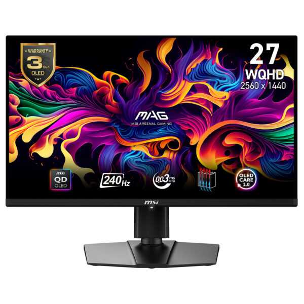 MSI 26.5" LED - MAG 271QPX QD-OLED E2